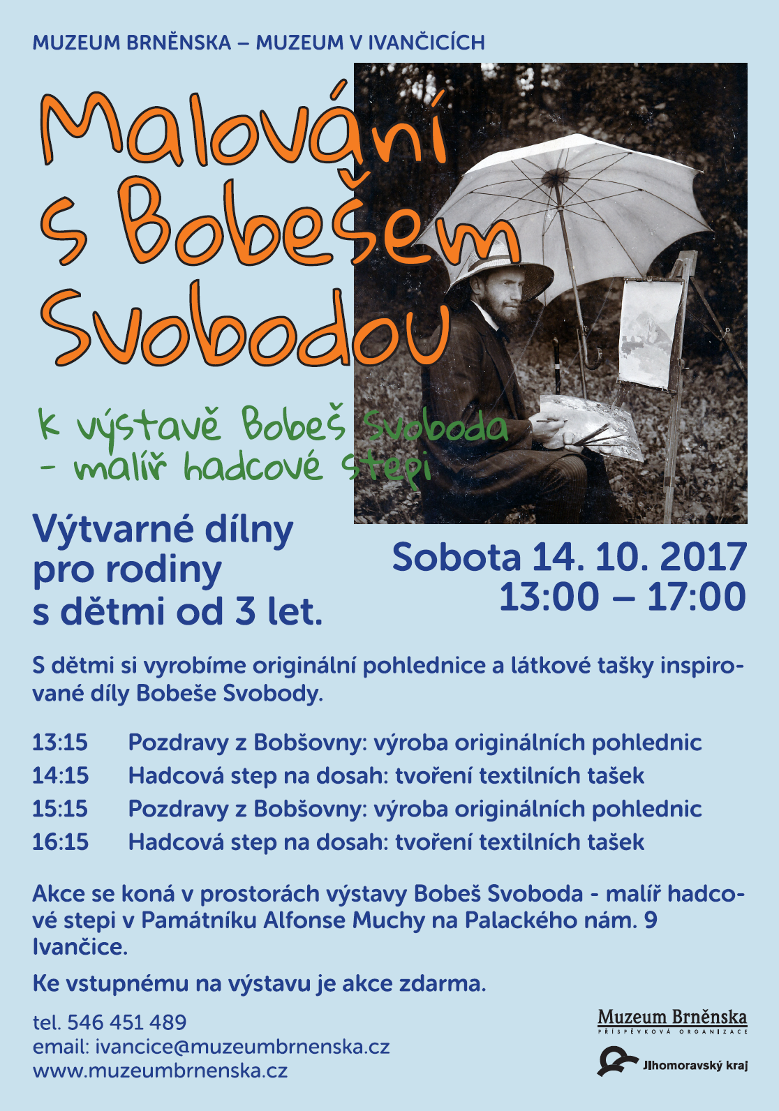 Malování s Bobešem Svobodou