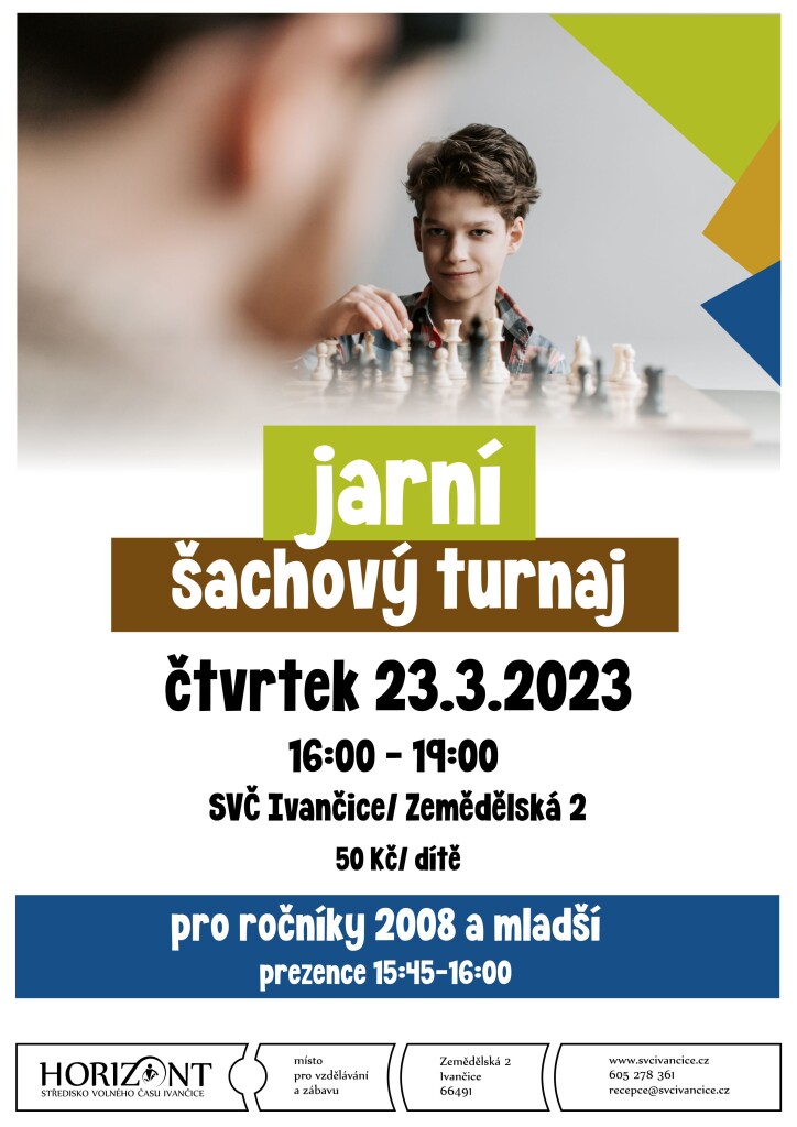 Jarní šachový turnaj-23.3.23