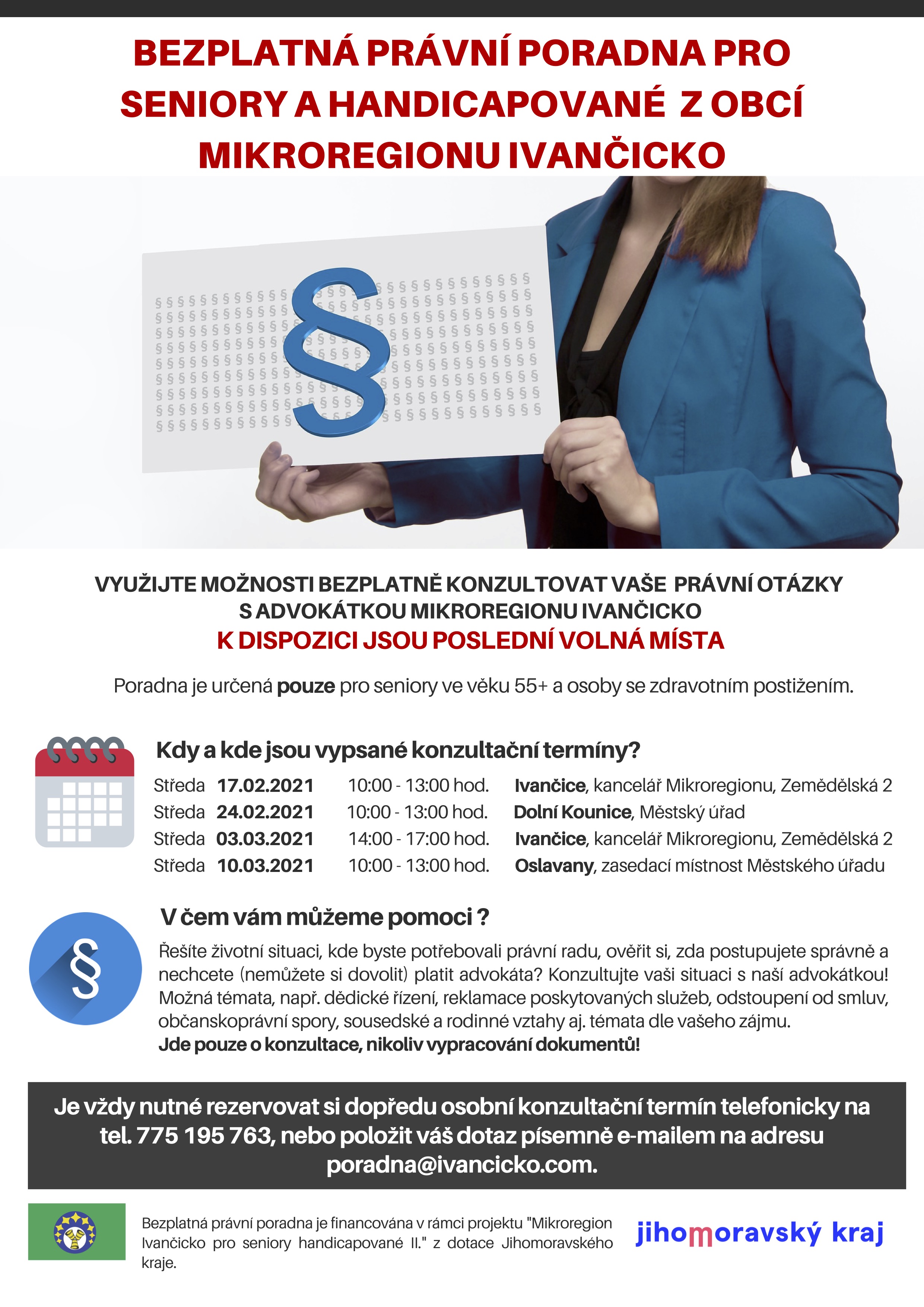 Právní poradna 2021