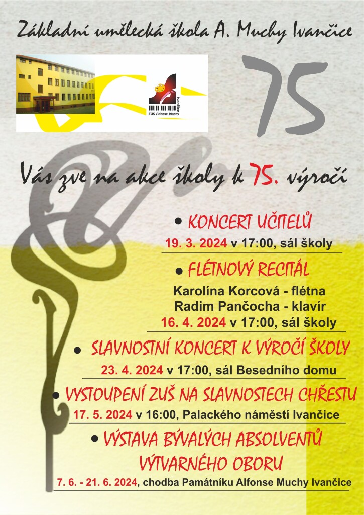 POZVÁNKA - 75. výročí