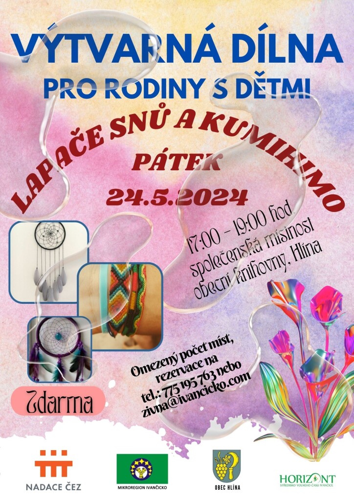 Plakát Hlína - tvořivá dílna