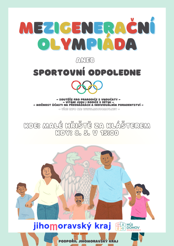 plakát Mezigenerační olympiáda 2