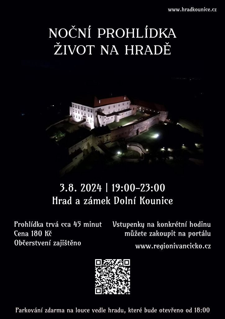 Plakat Noční prohlídka