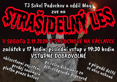 strašidelnýles padochov